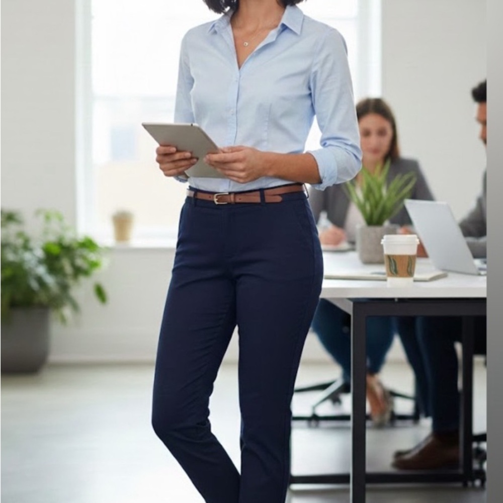 The Limited Women's Navy Skinny Pants